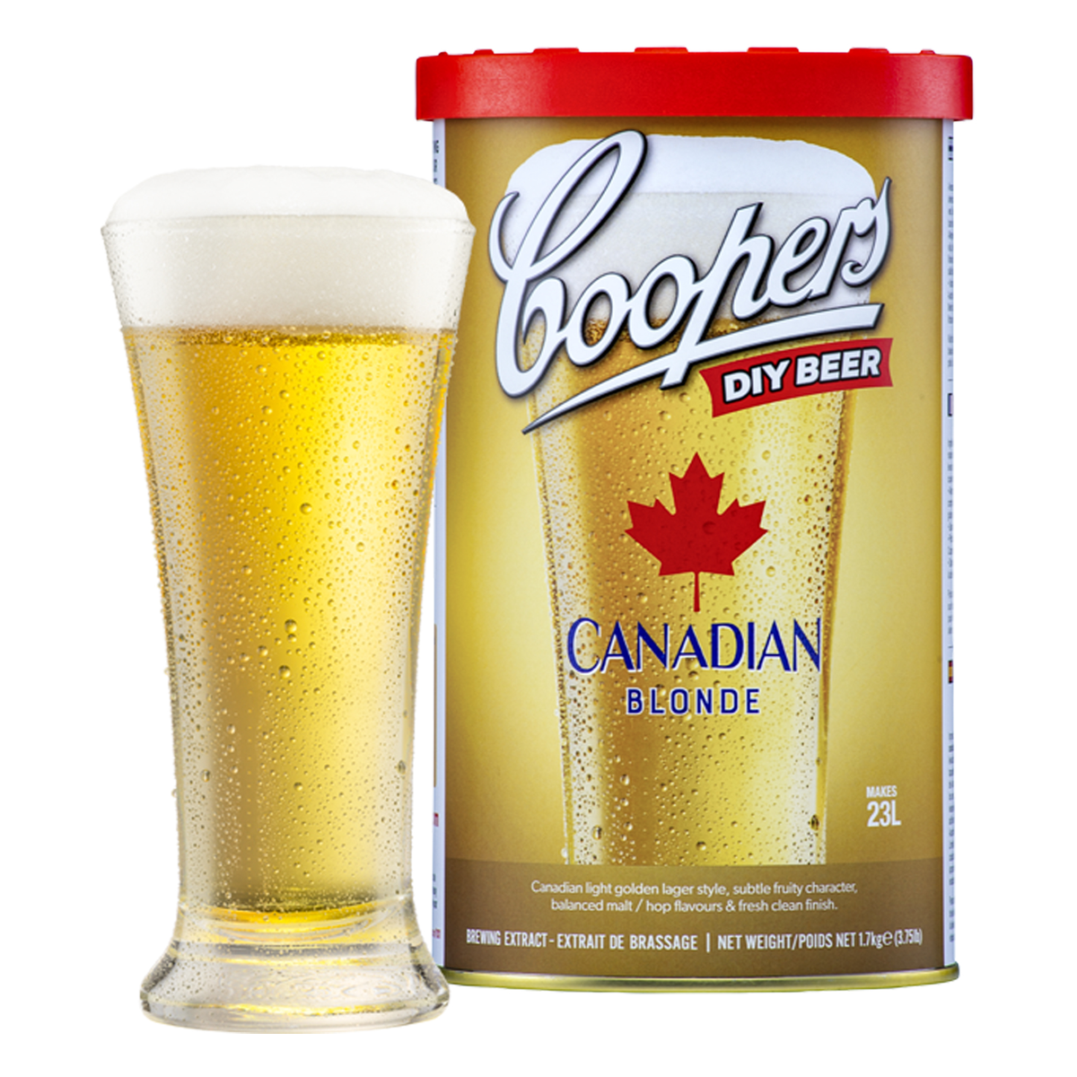 Blonde canadienne Coopers
