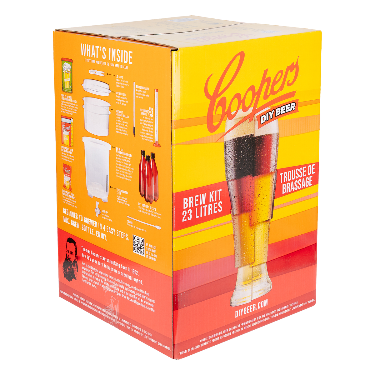 Coopers Beer Brew Kit - Equipment Starter Pack (23L)